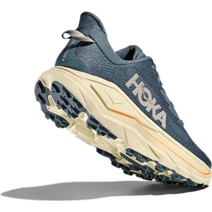 Hoka Challenger 8 Herren Laufschuhe, Faded Navy/Pamp, Größe 42 – Bild 8
