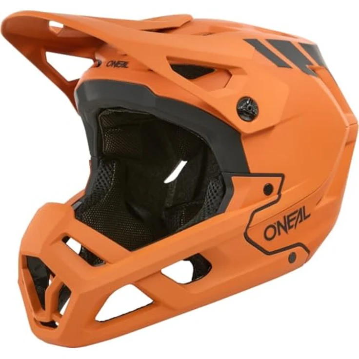 O'Neal SL1 CREST, leichter Enduro Full-Face Helm, orange/schwarz, L (59/60 cm) mit optimaler Belüftung und Fidlock Magnetverschluss – Bild 1