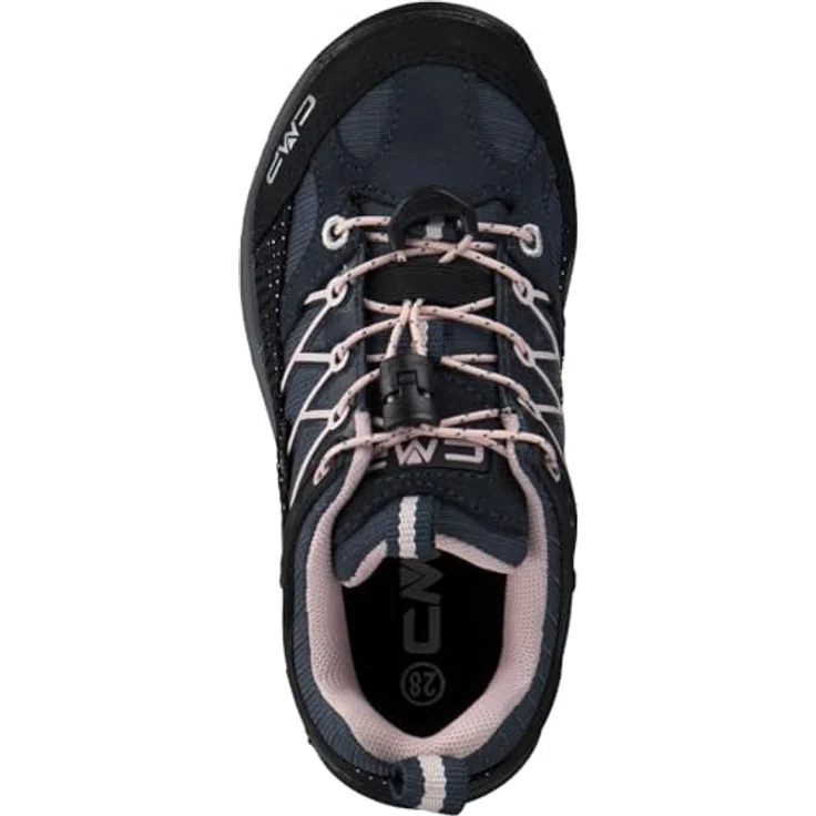 CMP Rigel LOW 3Q54554J Kinder Trekking Schuhe, wasserdicht, isolierend, atmungsaktiv, Leder-Obermaterial – Bild 7