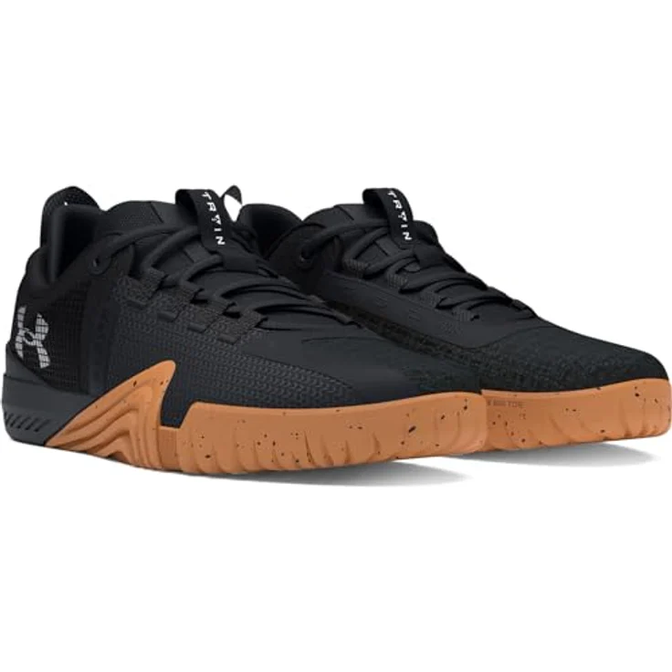 Under Armour Tribase Reign 6, Damen Laufschuhe für Krafttraining, atmungsaktives Mesh-Obermaterial, Gummisohle, Schwarz, Größe 40.5 – Bild 3