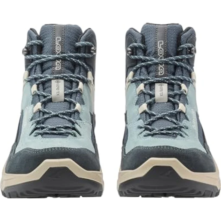 Lowa Ventierra QC GTX, wasserdichter Wanderschuh aus Veloursleder/Textil, rauchblau/blau, DYNAPU®-Zwischensohle, GORE-TEX® Futter – Bild 3