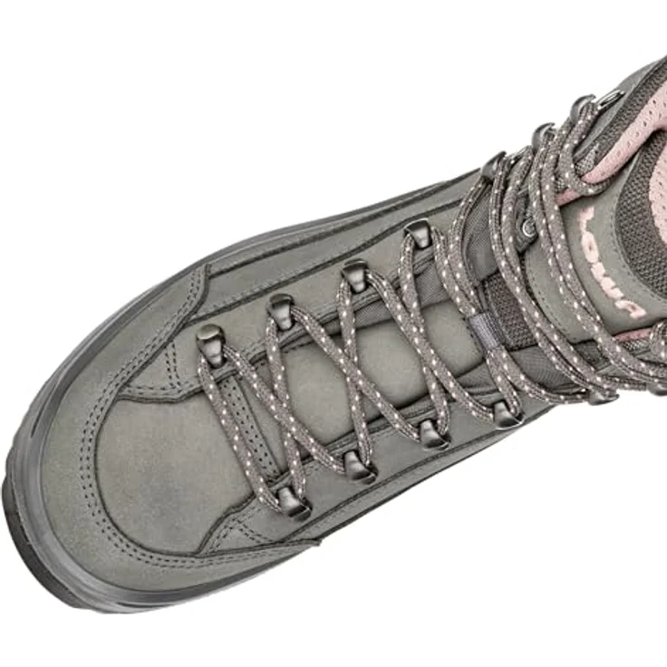 LOWA Renegade GTX Mid Damen Wanderschuh, Echtleder, grau, Größe 39,5 – Bild 6