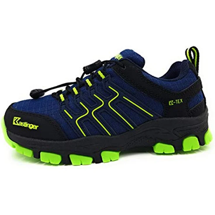Kastinger Unisex Wanderschuhe, wasserdicht und atmungsaktiv, blau-grün, Gr. 33 – Bild 1