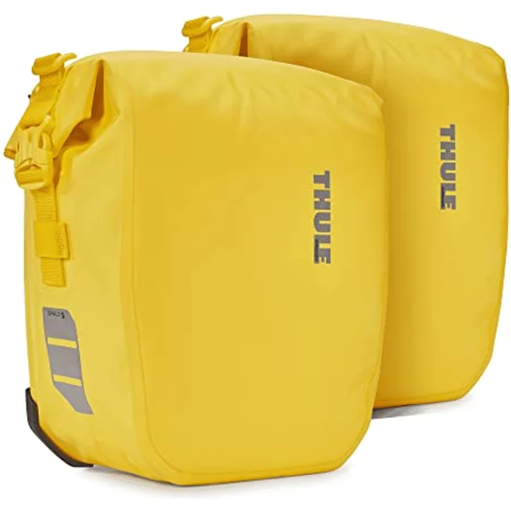 Thule Shield Pannier Fahrradtasche, 31 cm, 100% Nylon, gelb – Bild 1