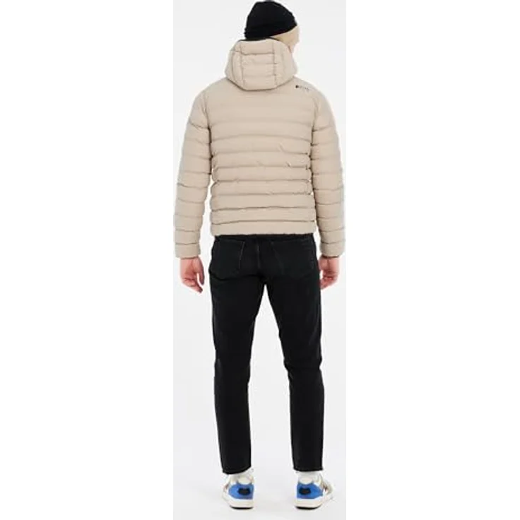 PROTEST PRTBASSO Outdoor Pufferjacke, umweltfreundlich aus Recyclingmaterial, normale Passform, Farbe: BambooBeige, Größe M – Bild 6