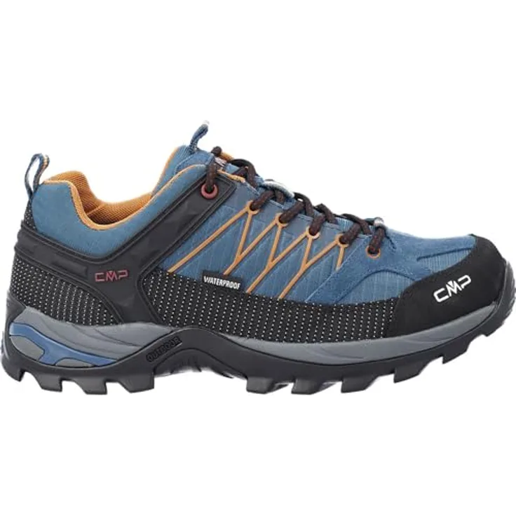 CAMPAGNOLO CMP Rigel Low Trekking Schuh M, wasserfestes und atmungsaktives Obermaterial, blau, Größe 46