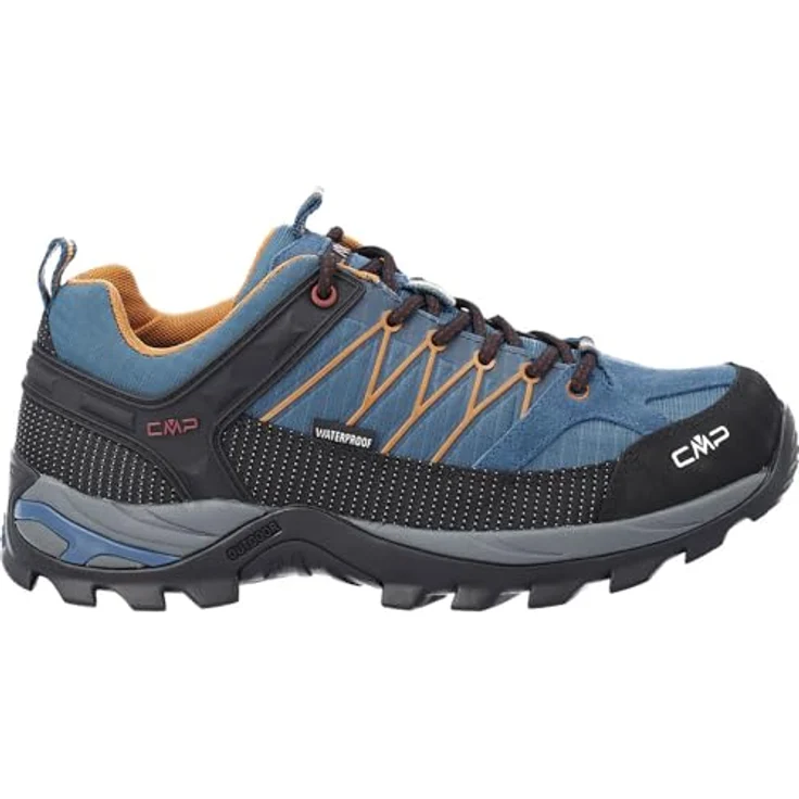CAMPAGNOLO CMP Rigel Low Trekking Schuh M, wasserfestes und atmungsaktives Obermaterial, blau, Größe 46 – Bild 1