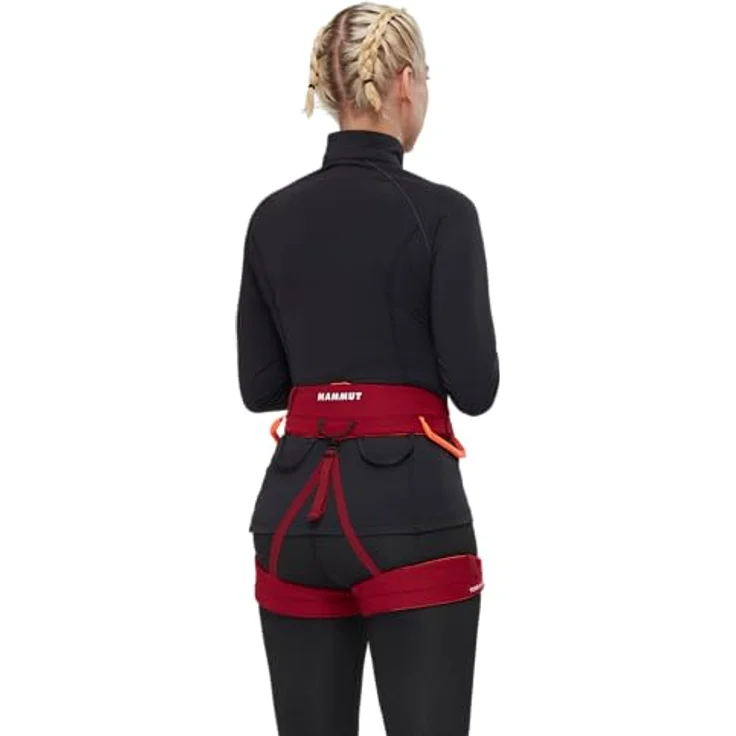 Mammut Togir 2.0 3 Slide Harness Klettergurt, mit Splitt Webbing Technology und verstellbaren Beinschlaufen – Bild 2