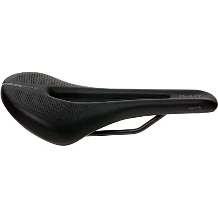 Terry Arteria, Velosattel mit Comfort Foam Polsterung, Entlastungskanal und minimalistischem Design, schwarz – Bild 2