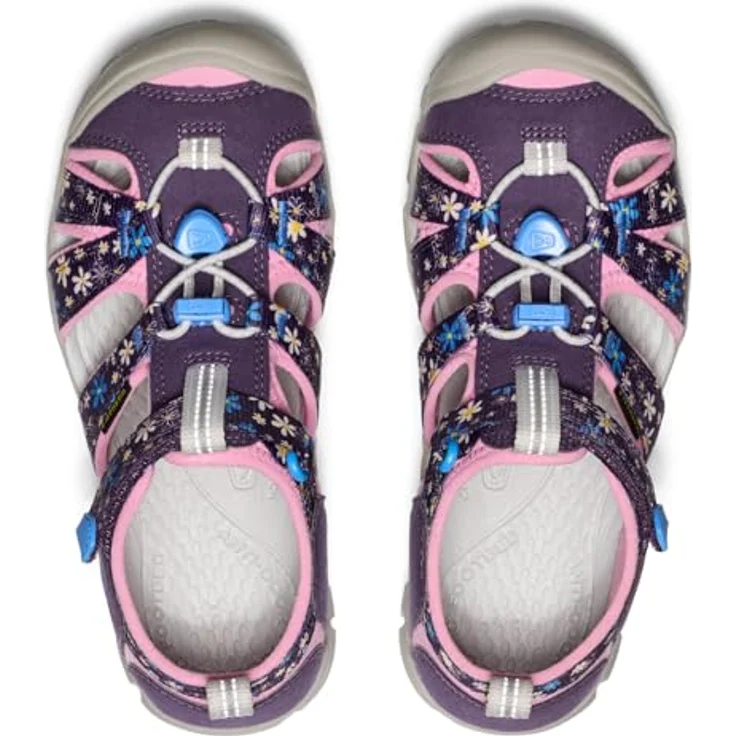 Keen Seacamp II CNX, Unisex Sandalen mit Klettverschluss, Blau, EU 19 – Bild 5