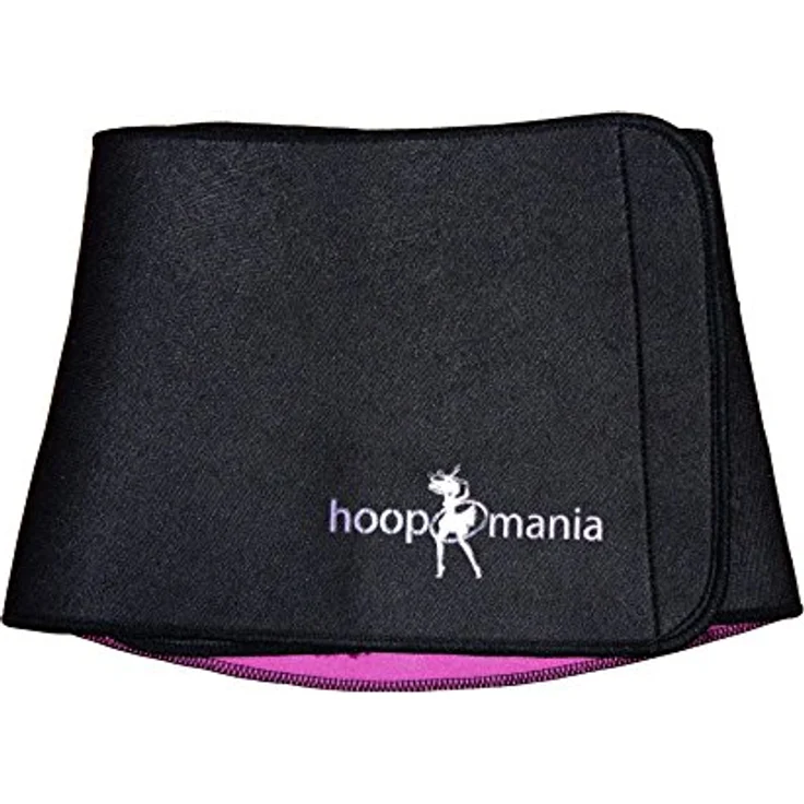 HOOPOMANIA Hula Hoop Bauchweggürtel aus Neopren – Hulahoop Schwitzgürtel zum Abnehmen – Bild 3