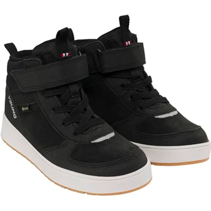 Viking Kid's Epic Mid GTX 1V, Wanderschuhe für Jungen, wasserdicht und atmungsaktiv, Schwarz – Bild 6