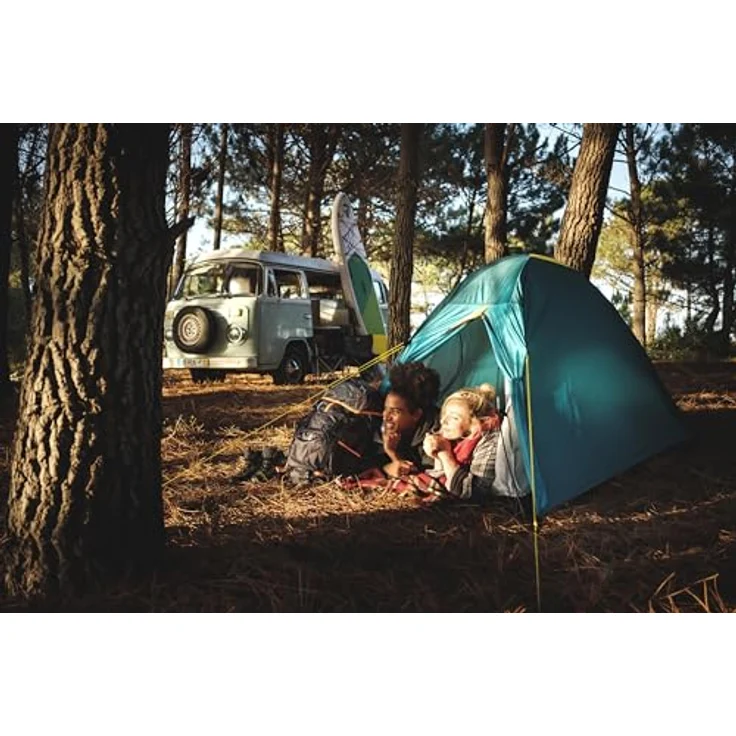 Pavillo Bestway Active Base 2 Zelt, 200 x 120 x 105 cm, für 2 Personen, wasserabweisend, atmungsaktiv, inkl. Belüftungsöffnung und Insektennetz, grün – Bild 2