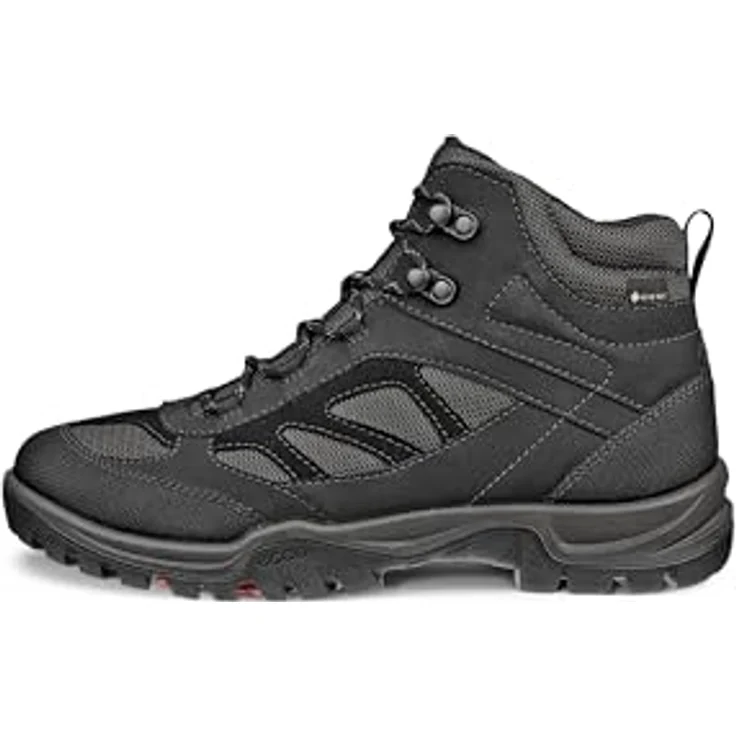 Ecco Damen Wanderschuhe, Schnürschuhe aus Synthetik, normale Weite, 2 cm flacher Absatz, Größe 37, Grau – Bild 2
