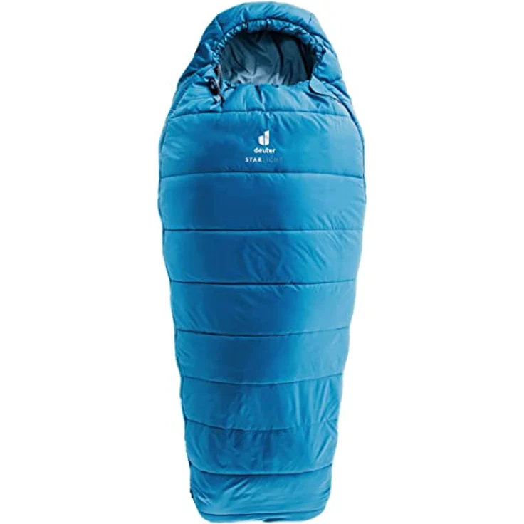 Deuter Kinder-Schlafsack, ergonomisch geschnitten, Erweiterbar für Körpergrößen 130-170 cm, raschelarmer Innenfutter – Bild 1