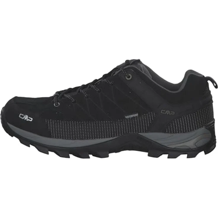 CMP Campagnolo Herren Wanderschuhe, robuste Outdoorschuhe mit Schnürverschluss, Schwarz (43) – Bild 2