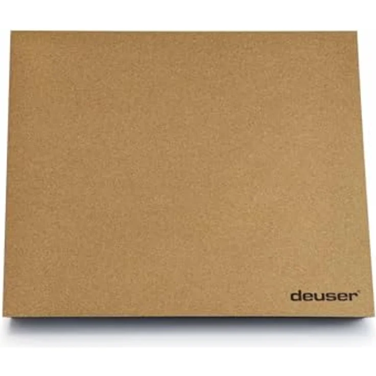 Deuser Balance Pad Kork, Rutschfester Balance Trainer für Physiotherapie, Fitness und Gleichgewichtstraining, Schwarz – Bild 2