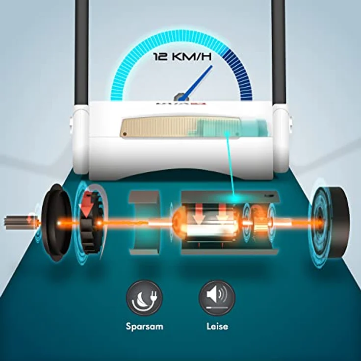 AsVIVA T21 kompakt Laufband I Hochwertiger Heimtrainer I 8-Zonen Dämpfungstechnologie I Fitness-Computer & Soundsystem I inkl. Pulsgurt I Ausdauertraining I Max. Gewichtsbelastung 100 kg – Bild 4