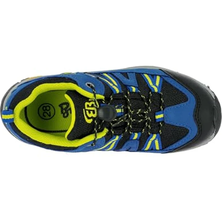 BRÜTTING Outdoorschuh Ohio Low, leichter Wanderschuh mit Nylon-Obermaterial und Schnellschnürsystem, schwarz – Bild 5