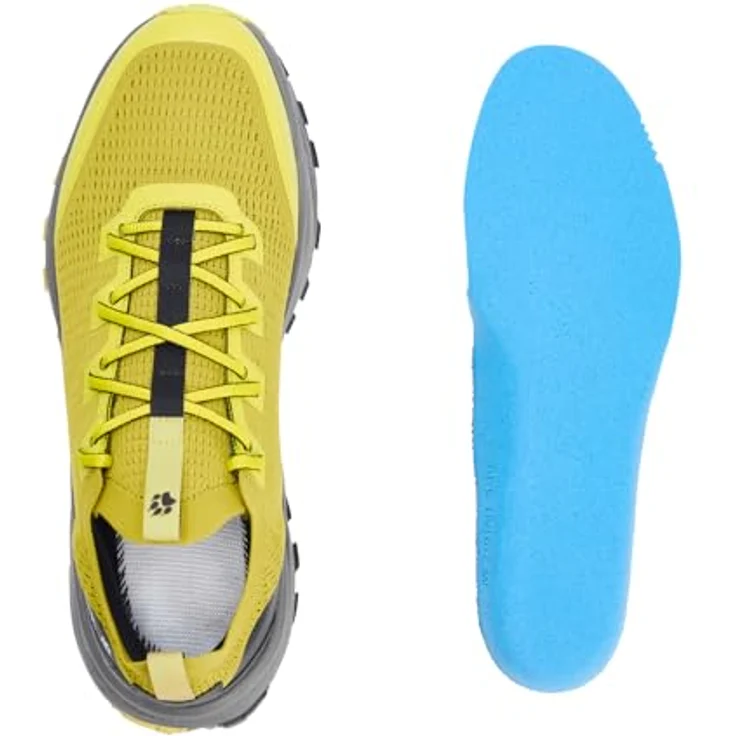 Jack Wolfskin PS Trail Knit Low M, Herren Wanderschuhe mit TEXARIDE-Technologie, Grün, Größe 45.5 – Bild 7