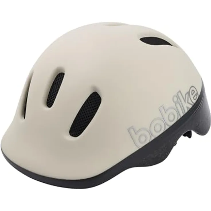 Bobike Fahrradhelm GO, verstellbar Größe XXS (44-48 cm) mit Belüftungsöffnungen und Insektennetz, Farbe Vanille Cup Cake