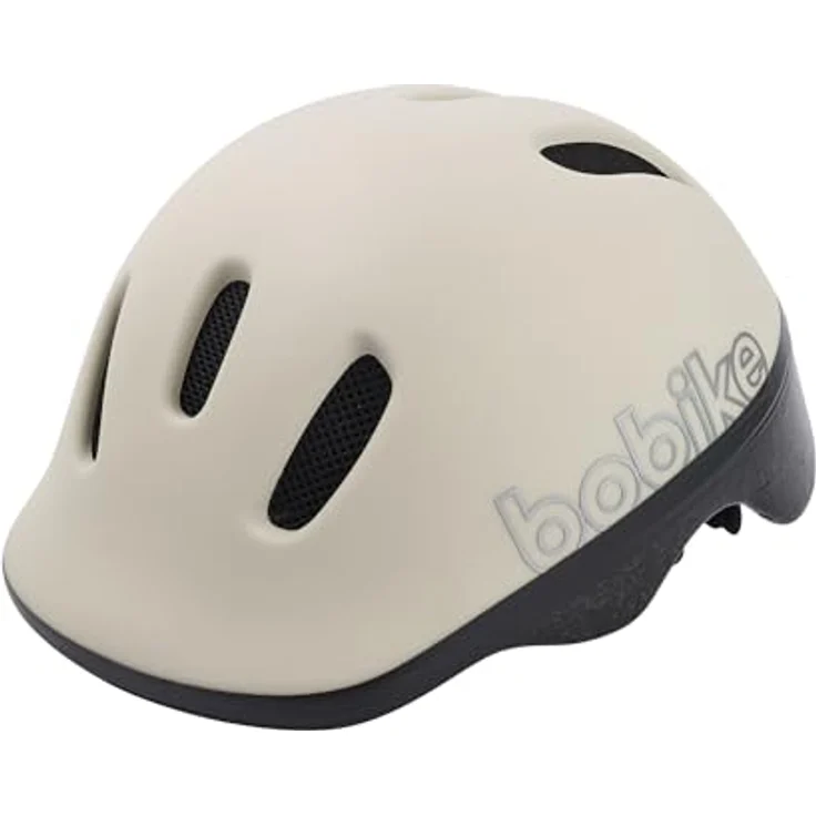 Bobike Fahrradhelm GO, verstellbar Größe XXS (44-48 cm) mit Belüftungsöffnungen und Insektennetz, Farbe Vanille Cup Cake – Bild 1