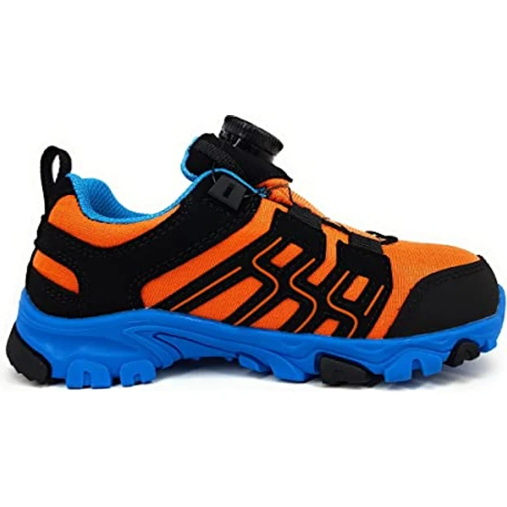 Kastinger Wanderschuhe Kunstleder/Textil, Größe 35 EU, orange, mit Drehverschluss und Gummisohle – Bild 2