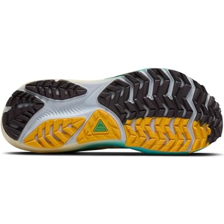 Brooks Ghost Trail, Herren Trailrunningschuh, beige Bleached Sand/Rabbit/Bluefish, Größe 46 – Bild 6