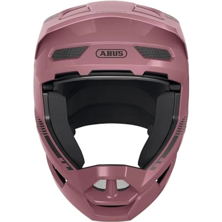 ABUS HiDrop Downhill Helm, ASTM-er Fullface Helm mit schlagfester ABS-Außenschale, rot, Größe M für MTB, Downhill, Enduro und Bikepark – Bild 2