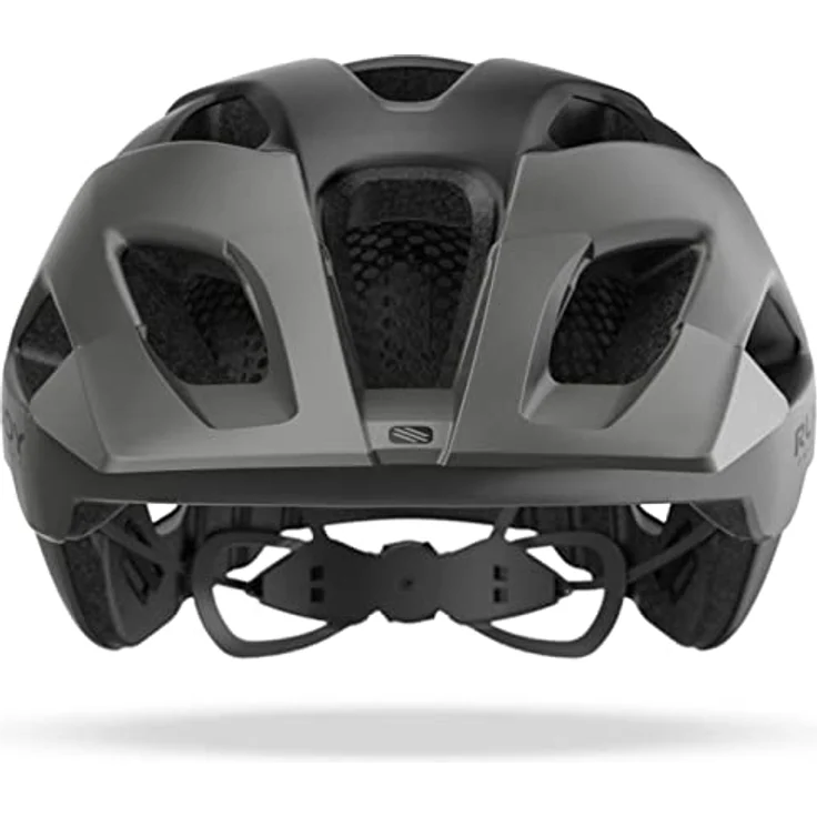 Rudy Project Crossway, MTB Fahrradhelm Lead/Black Matte S/M mit 23 Belüftungsöffnungen und integriertem Visier – Bild 2
