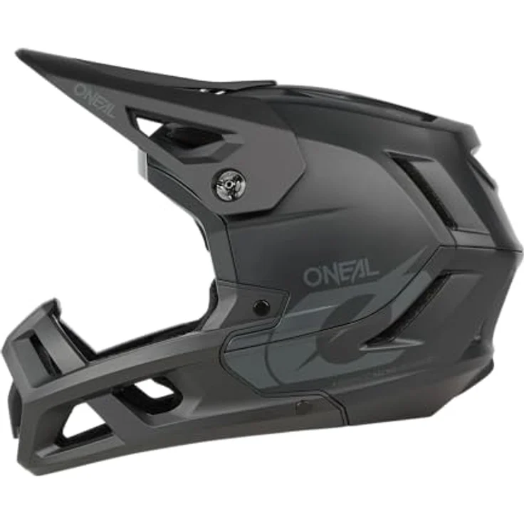 O'NEAL SL1 Helmet SOLID, Leichtgewichtiger Enduro Full-Face Helm in Schwarz, Größe S mit optimierter Belüftung und Break-away Kunststoffschrauben für erhöhte Sicherheit – Bild 3