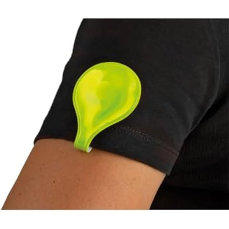 M-Wave Reflex-Magnetklammer, gelb, für Radsport, Unisex – Bild 2