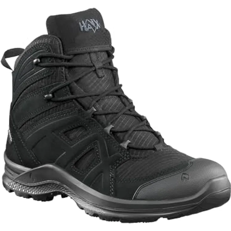 Haix O2 Herren Wanderschuhe Stiefel mid BE Athletic 2.0 V GTX, Größe 6,5 (40), Schwarz