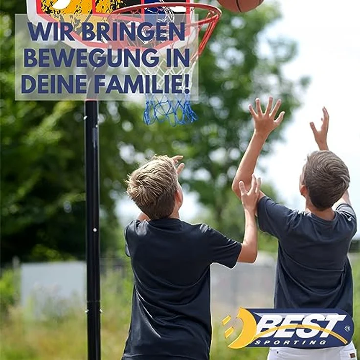 Best Sporting Volleyball Soft Pro Größe 5, weiß/gelb/rot oder weiß/hellblau/blau weiß/hellblau/blau – Bild 6