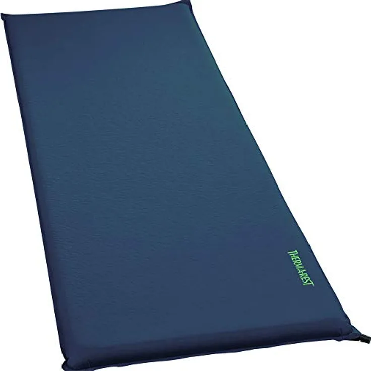 Therm-a-Rest Isomatte, selbstaufblasend, leicht, kompakt, Poseidon Blue mit Packsack