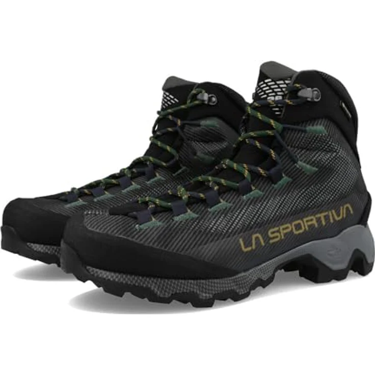 Naturzeit Reiseverlag Aequilibrium Hike GTX Men 45,5 Wanderschuhe mit GORE-TEX®-Membran, rutschhemmender Vibram®-Laufsohle, Farbe carbon jungle – Bild 1