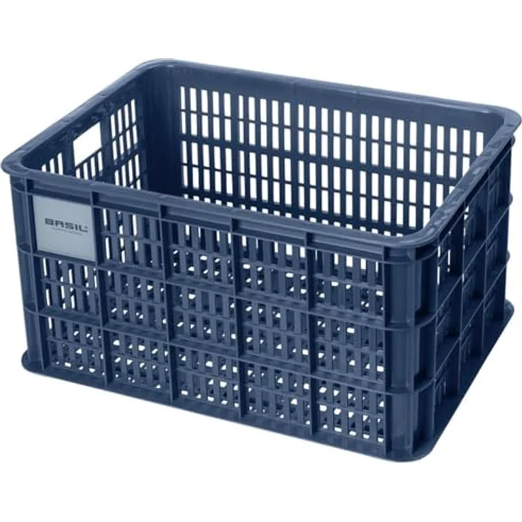 Basil Velokorb Crate, 40 l, kompatibel mit MIK-, Racktime- und AtranVelo-Adaptern, Kunststoff – Bild 2