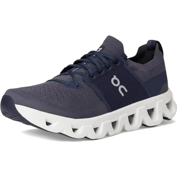 ON Running Cloudswift 4, Herren Laufschuhe mit CloudTec®-Zwischensohle, atmungsaktivem Engineered Mesh, Navy-Ink, EU 41 / US 8 – Bild 7