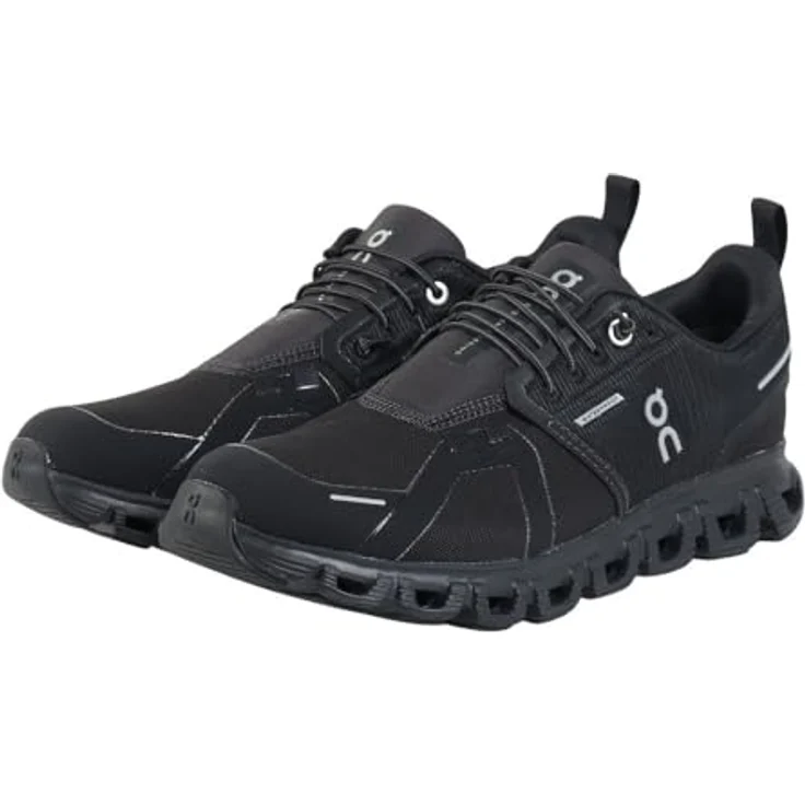 ON Running Cloud 6 WP Waterproof, Damen Sneakers Schuhe mit wasserdichter Membran und CloudTec®-Sohle, Schwarz, EU 36.5 US 5.5 – Bild 1