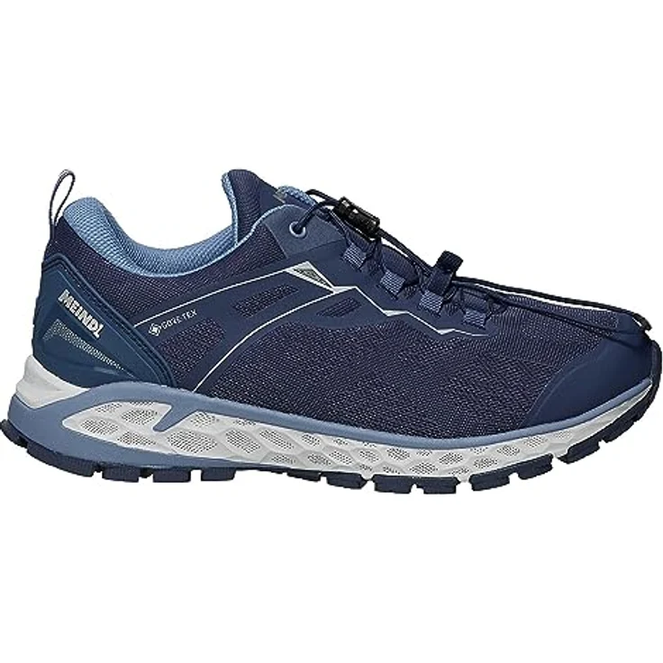 Meindl Power Walker Lady 3.0, Damen Wanderschuhe mit GORE-TEX-Futter, Ventilation Mesh, AIR-ACTIVE® Wellness Fussbett, blau – Bild 1