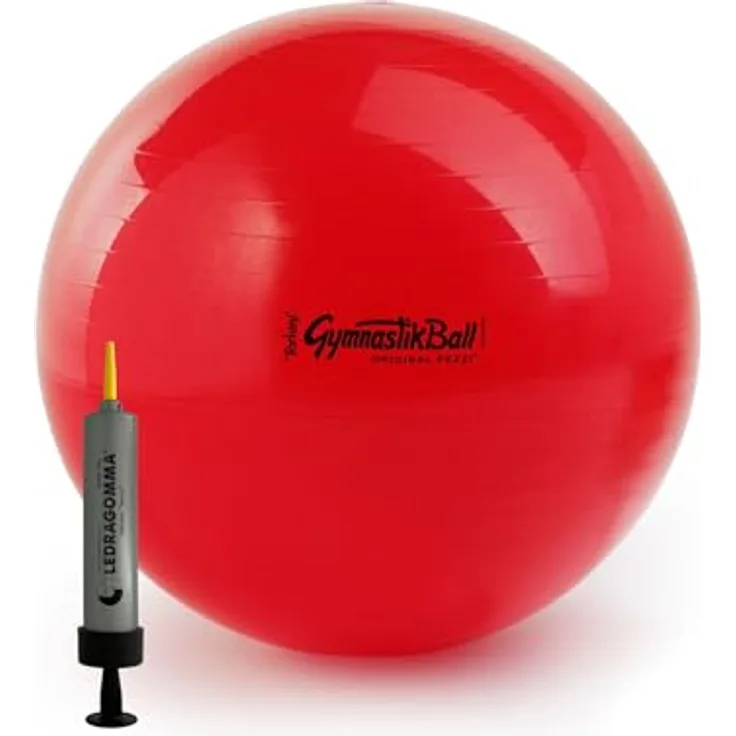 Original Pezzi® Gymnastikball Standard 75cm m. Pezzi Pumpe Gymnastik Pilates