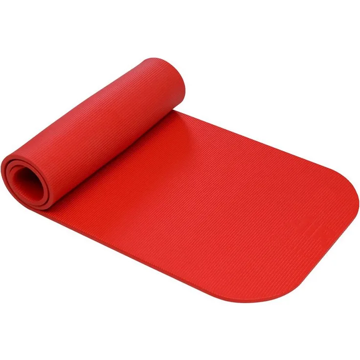 Airex Gymnastikmatte Coronella, Pflegeleicht und strapazierfähig, rot, 1,5 cm dick, für Fitnessstudios und Therapieeinrichtungen