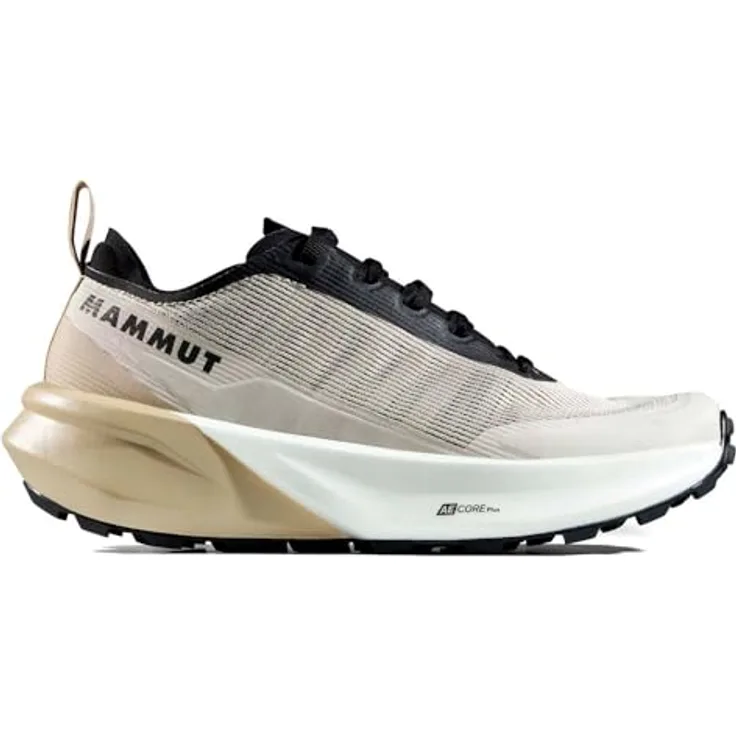 Mammut Aenergy Trail All Mountain Low Women - robuster Trailrunning-Schuh mit TPU-Rand und Mammut CORE Plus-Dämpfung, Farbe: moonbeam-savannah, Größe: 8.5 UK / 42 2/3