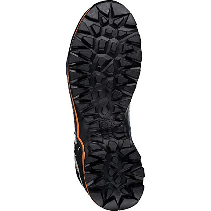 Salewa Mtn Trainer Lite Mid GTX, wasserdichter Herren Wanderschuh mit GORE-TEX® Futter, orange/schwarz, für Trekking und technische Wanderungen – Bild 2