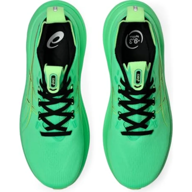 Asics GEL-NIMBUS 28, Laufschuhe für Herren mit GEL™-Technologie und atmungsaktivem Obermaterial, Grün – Bild 6