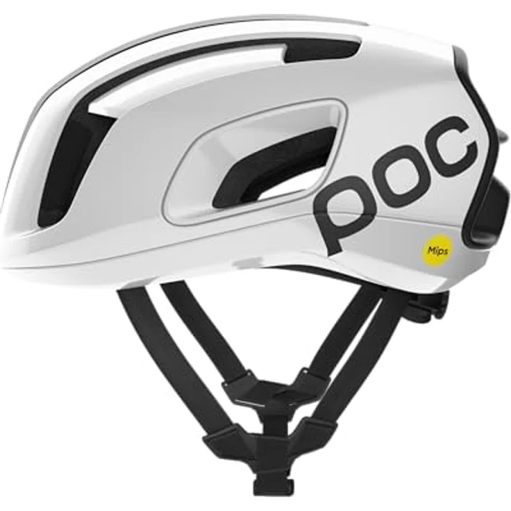 POC Cytal MIPS Fahrradhelm, weiß - Aero-Wing-Design, Dual-Density EPS, Größe 50/56 – Bild 1