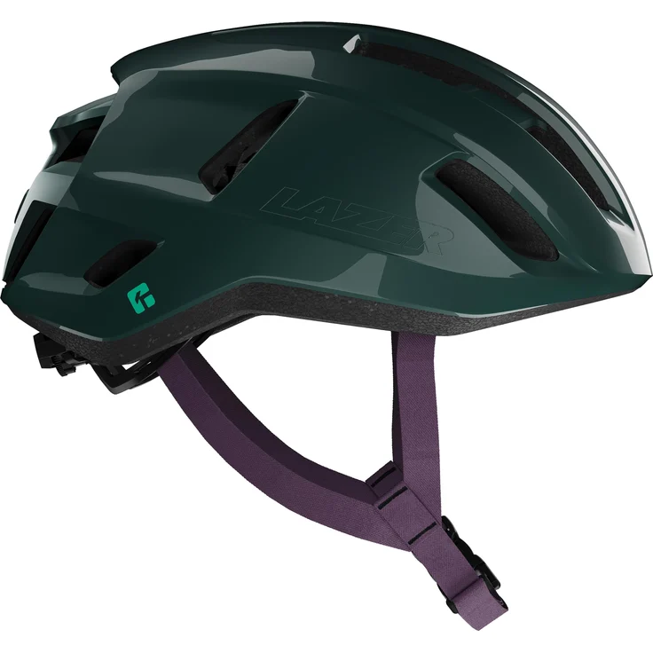 Lazer Sphere KinetiCore, Rennrad-Helm mit aerodynamischem Design, grün, inklusive Brillenhalterung und LED-Kompatibilität