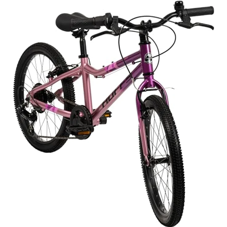 Huffy 20-Zoll Literide Junior Alloy 7-Gang Fahrrad, Neon Nebula Pink und Grau, leicht, geländetauglich, für Kinder 5-9 Jahre – Bild 2