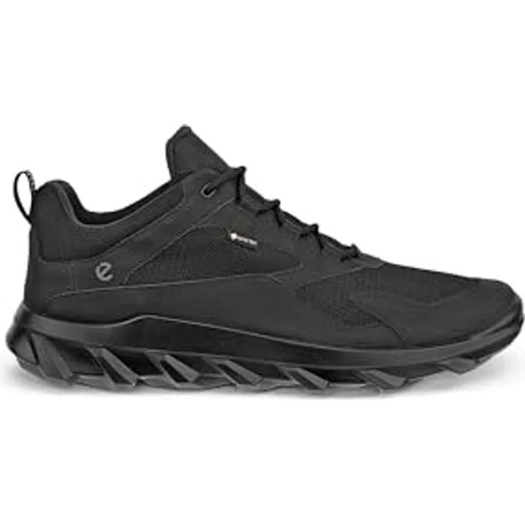 Ecco Mx Gtx, Herren Wanderschuhe mit GORE-TEX, wasserdicht und atmungsaktiv, Schwarz, Größe 42 – Bild 6