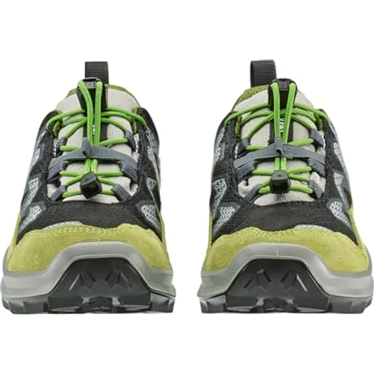 LOWA MADDOX PRO GTX LO JR Halbschuh, wasserdicht und atmungsaktiv, schwarz/limone, Größe 27 – Bild 3